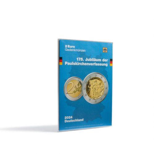 Leuchtturm Münzkarte für 5 dt. 2-Euro-Münzen „Paulskirchenverfassung“ 370381 Neu