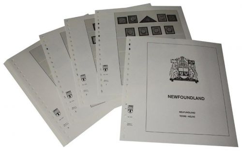 Lindner-T Neufundland 1857-1949 Vordrucke 501 Neuware