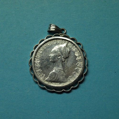 Italien 500 Lire Karavellen Santa Mario u. Santa Clara, als Anhänger