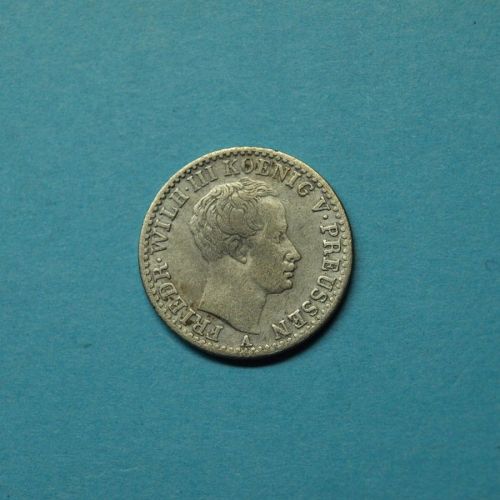 Preussen 1822 A 1/6 Taler König Friedrich Wilhelm III.