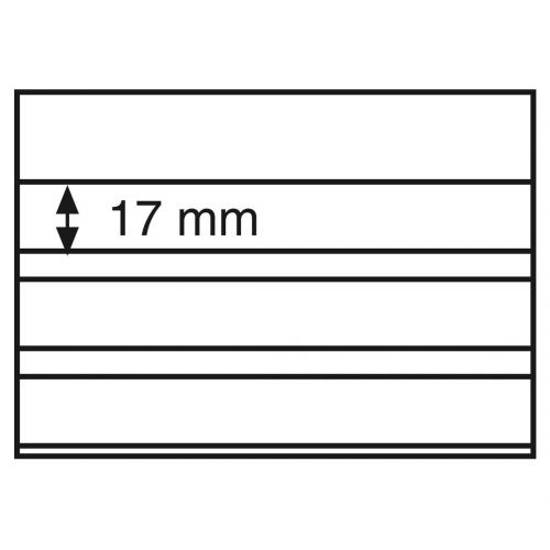 Leuchtturm Steckkarten mit 3 Str. und Schutzblatt 158x113mm 100erPack 331723 Neu