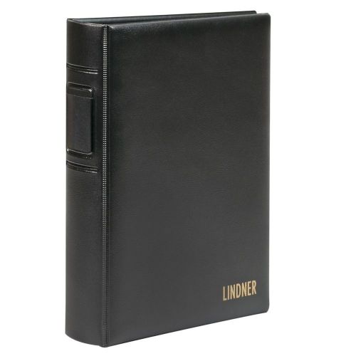 Lindner Ringbinder Schwarz Classic 1103Y-S, leer Neu