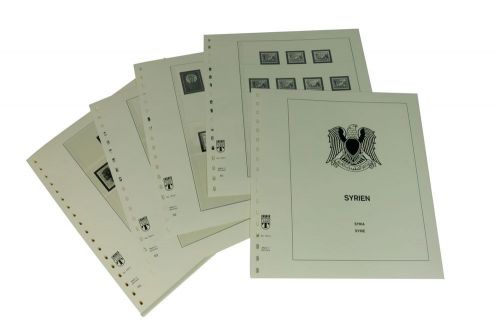 Lindner-T Syrien 1971-1983 Vordrucke 153D Neuware