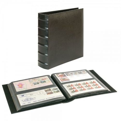 Lindner Universalalbum FIRMO XL schwarz für 224 extra lange Belege 812XL-S Neu