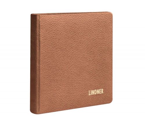 Lindner Karat Ringbinder Hellbraun aus Leder 1106L-H Neu