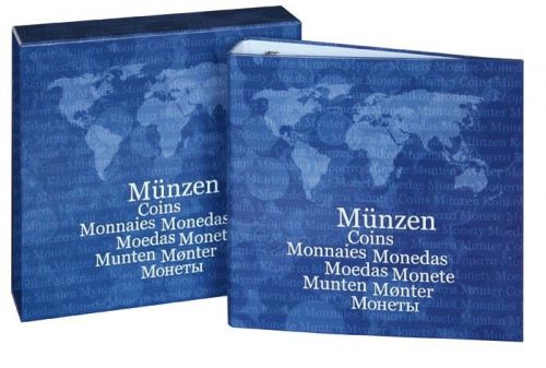 Lindner Ringbinder Karat Basic mit Schutzkassette 1116, leer Neu