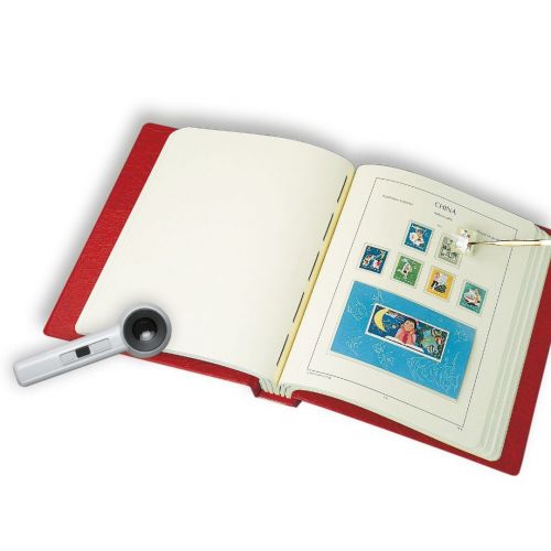 Leuchtturm SF-Vordruckalbum Rot China 1949-1970 330996 Neu
