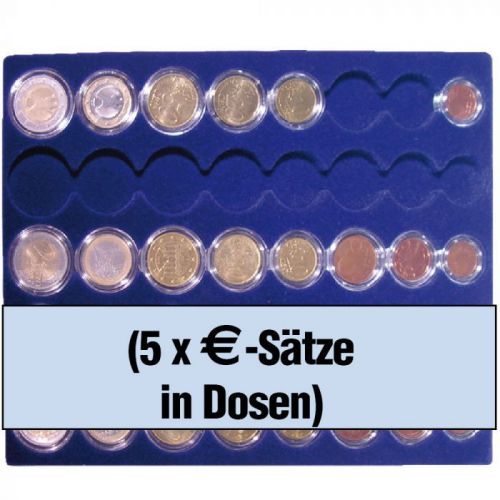 Safe Tableau für Combi-Kassette NOVA DeLuxe für 5 Eurosätze in Kapseln 63391 Neu