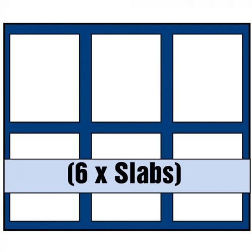 Safe Tableau für Combi-Kassette NOVA DeLuxe für 6 Slabs Nr. 63731 Neu