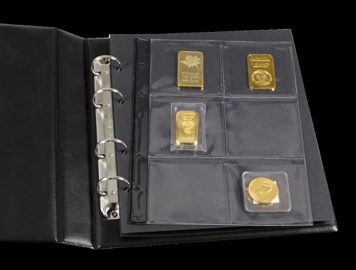 Safe Premium Ergänzungsblätter mit 6 Fächern (67x67 mm) (5er Pack) Nr. 7409 Neu