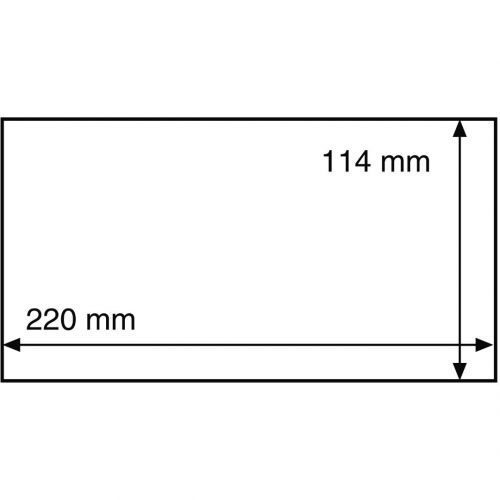Leuchtturm Schutzhüllen für Briefe DIN C6 lang (220 x 114 mm) 301041 Neu