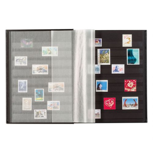 Leuchtturm Einsteckbuch Comfort Rot DIN A4 mit 32 schwarzen Seiten 339253 Neu