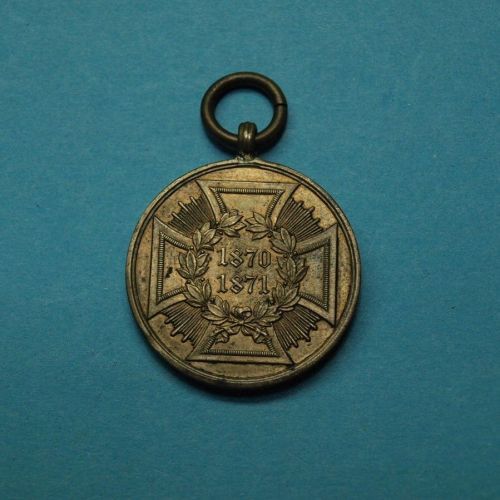 Preussen 1871 Bronzemedaille 1870/1871 "Dem siegreichen Heere"