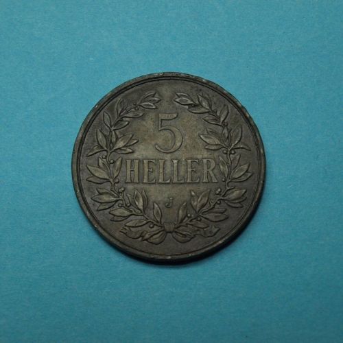 Deutsch Ostafrika 1908 5 Heller