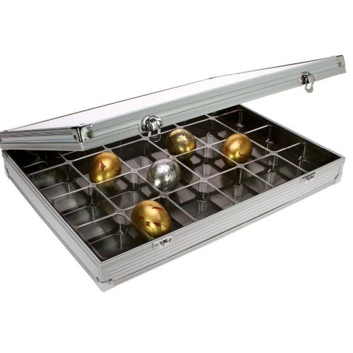 Safe Sammel-Vitrine "Alu" - extra hoch Nr. 5881 Neu