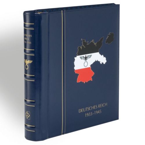 Leuchtturm Dt. Reich 1933-1945 Drehstabbinder/ Kassette Blau Classic 317671 Neu