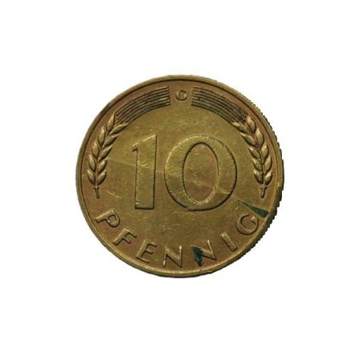 Bund 1967 G 10 Pfennig
