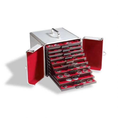 Leuchtturm Münzkoffer CARGO MB 10, für 10 Münzboxen 309030 Neu