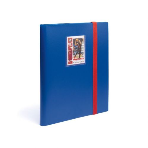 Leuchtturm Trading Card Album Slim Sport, für 360 Trading Cards, blau 369506 Neu