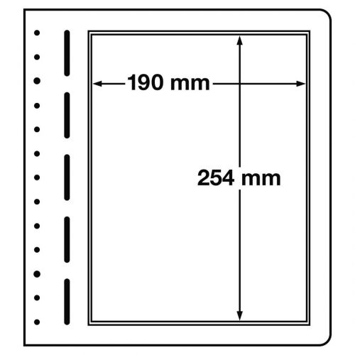 Leuchtturm LB Blankoblätter LB 1 (10er Pack) 313874 z. Zt. nicht lieferbar! Neu