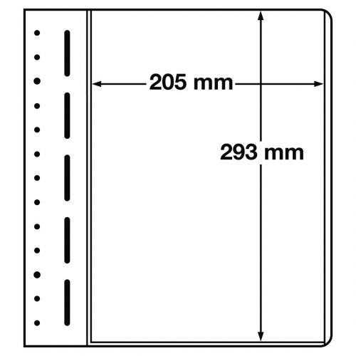 Leuchtturm LB Blankoblätter LB 1 Max (10er Pack) 323730 Neu