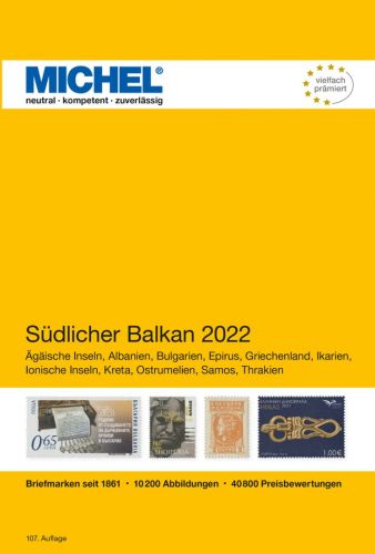 Michel Katalog Südlicher Balkan 2022 (E 7) Neu