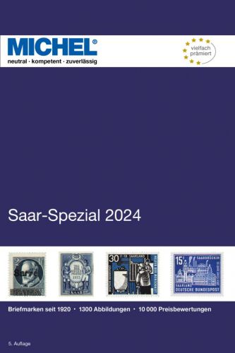 Michel Katalog Saar-Spezial 2024 6005 Neu