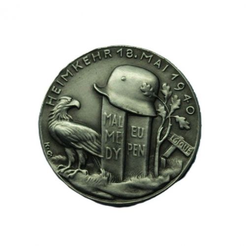 Belgien 1940 Eupen-Malmedy, Heimkehr, AE-Medaille (Weißmetall) vz
