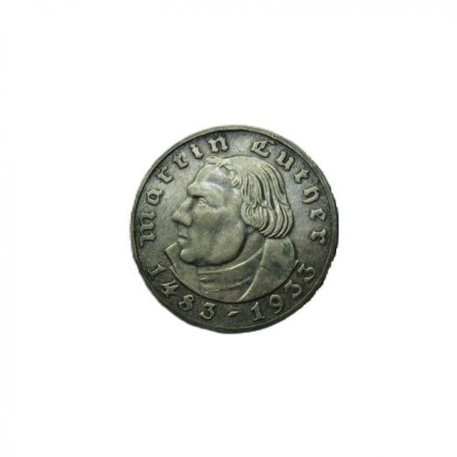 Deutsches Reich 1933 E 2 Reichsmark Martin Luther