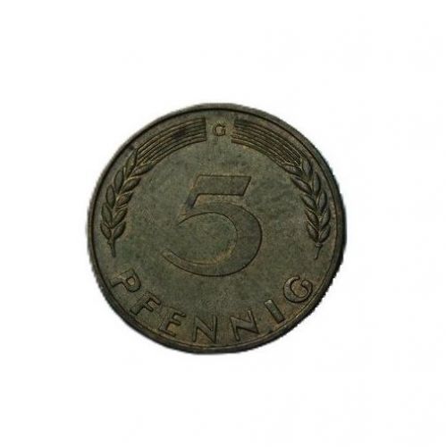 Bund 1967 G 5 Pfennig