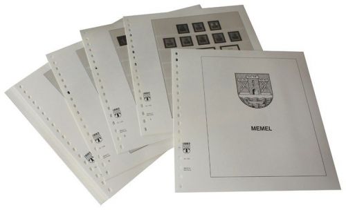 Lindner-T Memelgebiet 1920-1939 Vordrucke T108 Neuware