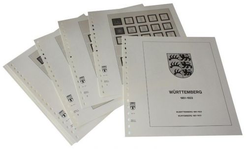Lindner-T Württemberg 1851-1923 Vordrucke T111 neuwertig