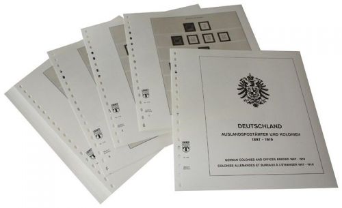 Lindner-T Dt. Auslandspostämter und Kolonien 1897-1919 Vordrucke T113 neuwertig