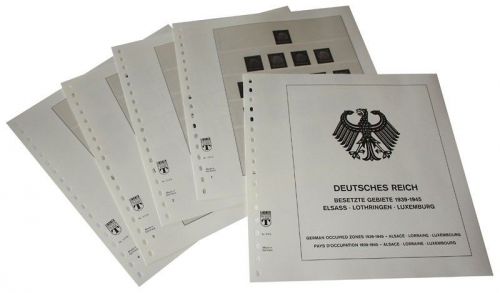 Lindner-T Bes. Geb.: Elsaß, Lothringen 1940-1941 Vordrucke T117B neuwertig