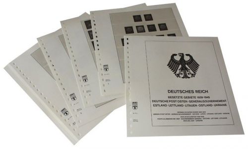 Lindner-T Bes. Geb.: Deutsche Post Osten 1939-1944 Vordrucke T117C neuwertig