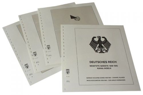 Lindner-T Bes. Gebiete: Kanal-Inseln 1940-43 Vordrucke T117D neuwertig