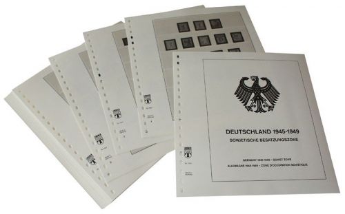 Lindner-T Sowjetische Besatzungszone 1945-1949 Vordrucke T118D Neuware