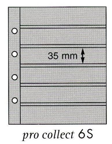 Deutsche Post Hüllen Schwarz "pro collect plus" 6S (10er Pack) ungebraucht/ neuwertig