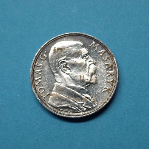Tschechoslowakei 1935 Medaille Tomas G. Masaryk, Silber