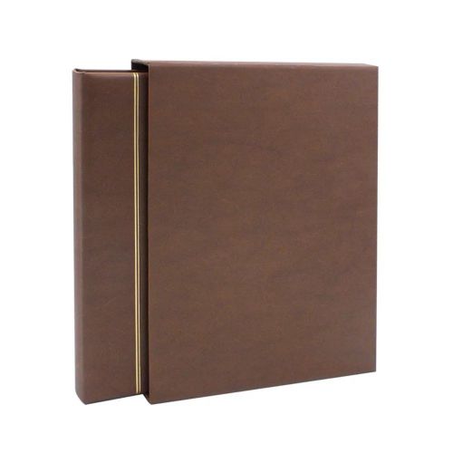 Safe "Skai" Ringbinder/ Kassette Braun 808 + 818 Neu