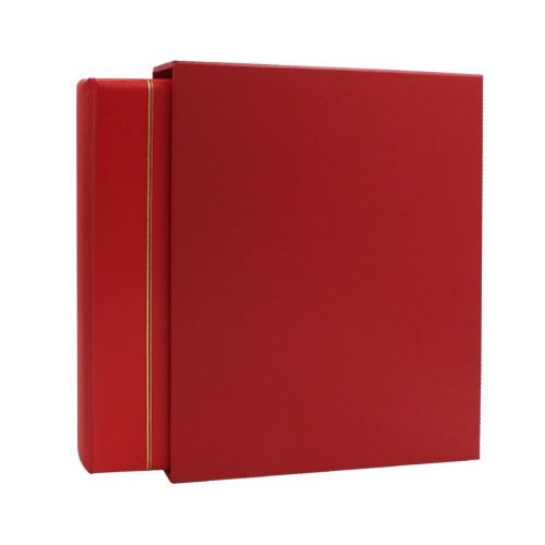 Safe "Morocco" Ringbinder/ Kassette Hellrot 704-2 + 712-2 Neu