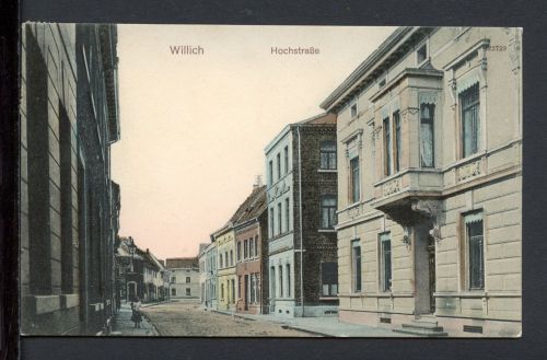 AK Willich Kr. Viersen 1919 Hochstrasse