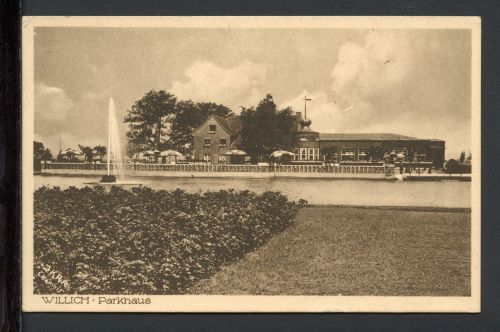 AK Willich Kr. Viersen 1920 Parkhaus am Stadtpark