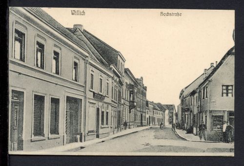 AK Willich Kr. Viersen 1910 Hochstrasse
