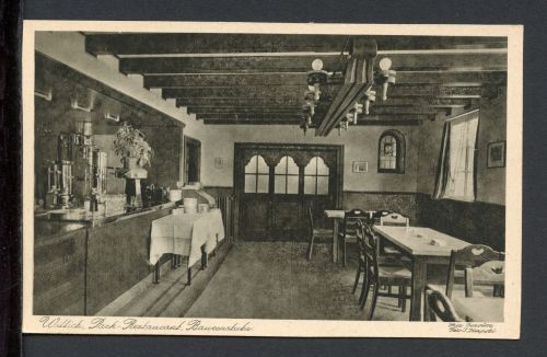 AK Willich Kr. Viersen 1928 Bauernstube im Park-Restaurant