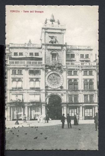 AK Venedig, Italien um 1910 Uhrenturm