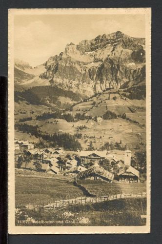 AK Adelboden, Schweiz 1912 Totalansicht mit Groß-Lohner