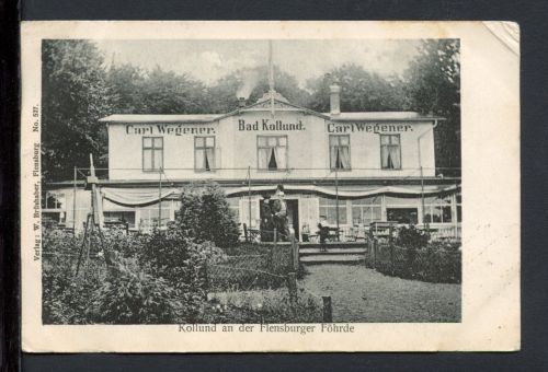 AK Bad Kollund, Flensburg um 1900 Restauration Carl Wegener