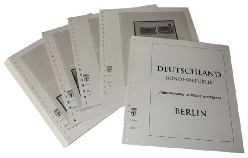 Lindner-T Bund Sonderdrucke Dt.Sporthilfe 1976-95 Vordrucke 120S Neuware