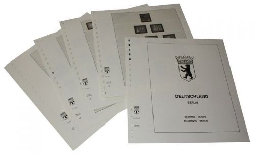 Lindner-T Berlin 1980-1990 Vordrucke 120C-80 Neuware
